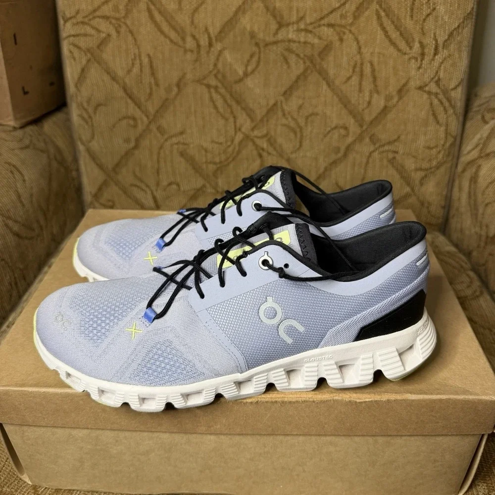 On Cloud X 3 Nimbus White 60.98253 Women's Size 10 Running Training Shoes